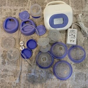 Lansinoh Breast Pump with accessories